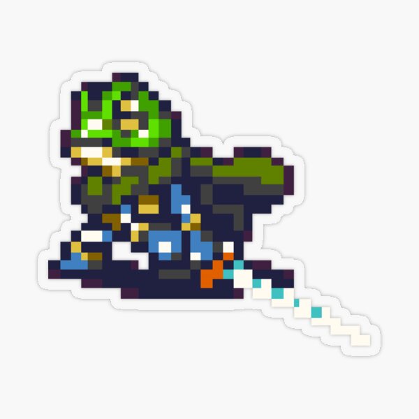 ribbit slassh Transparent Sticker