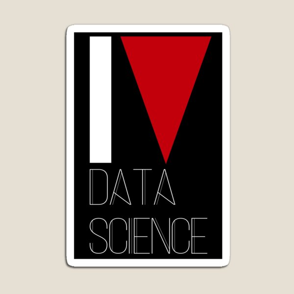 Item preview, I Love Data Science Sticker designed and sold by coderman.
