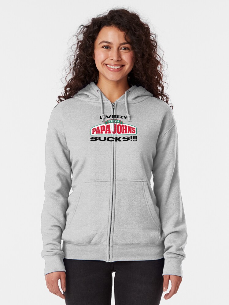 papa john's employee hoodie