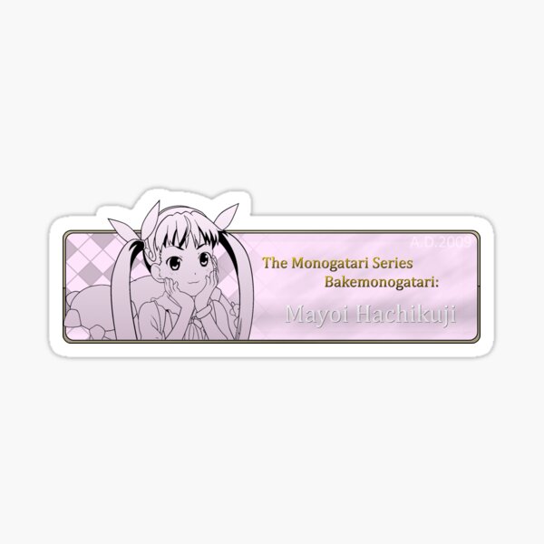 Monogatari x FGO: Mayoi Hachikuji Singularity Sticker