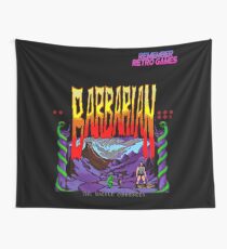 Remember Retro games Barbarian Wall Tapestry
