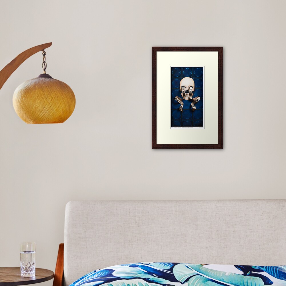 Item preview, Framed Art Print designed and sold by idorucreactive.