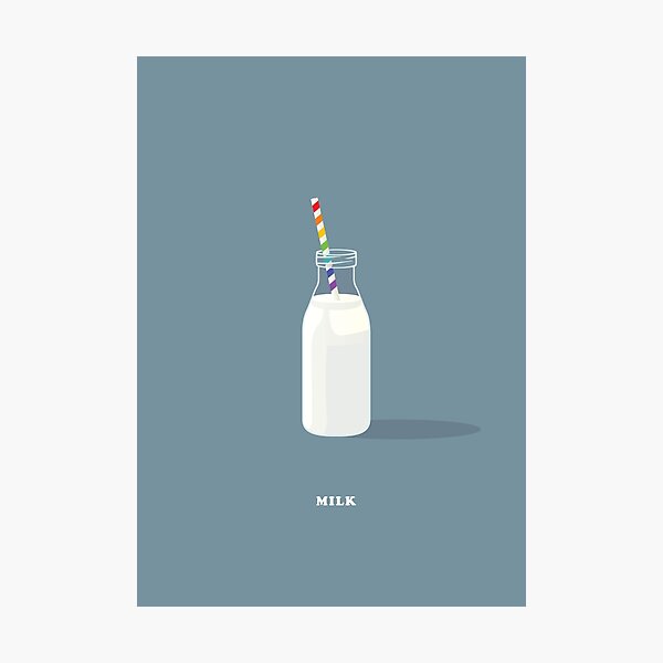 Milk Photographic Print