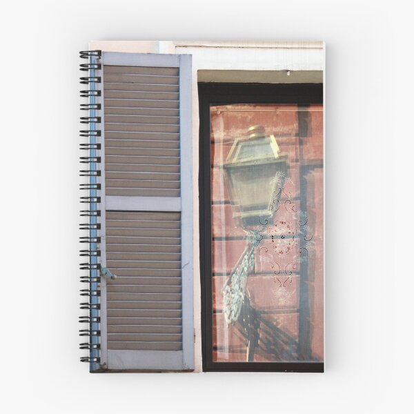 Item preview, Street lamp reflection on a window's glass designed and sold by Anna Lemos.