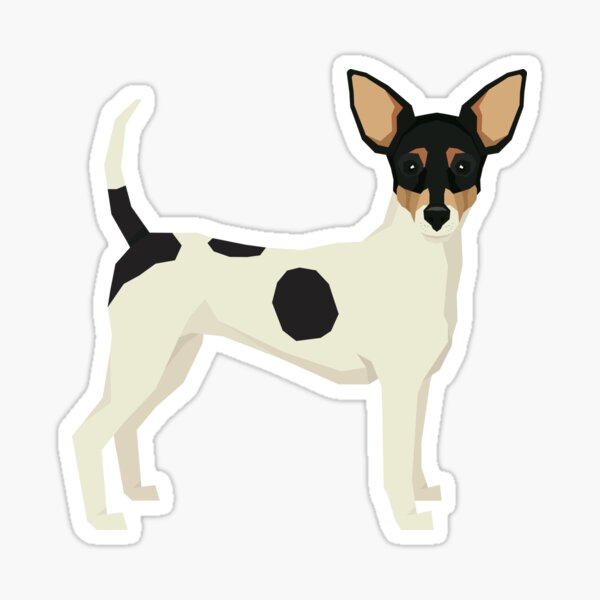 Toy Fox Terrier Sticker