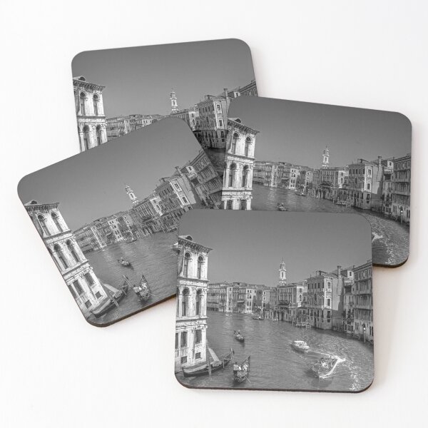 Item preview, Light Traffic on the Grand Canal - B&W designed and sold by tomg.