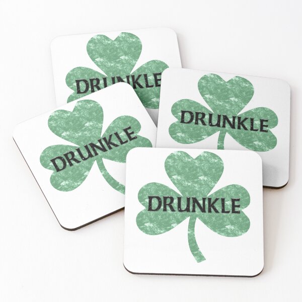 Item preview, Drunkle Irish Shamrock Drunk Uncle Grunge Distressed Funny designed and sold by funnytshirtemp.