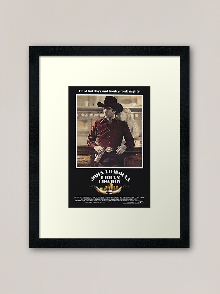 Alternate view of Urban Cowboy Framed Art Print