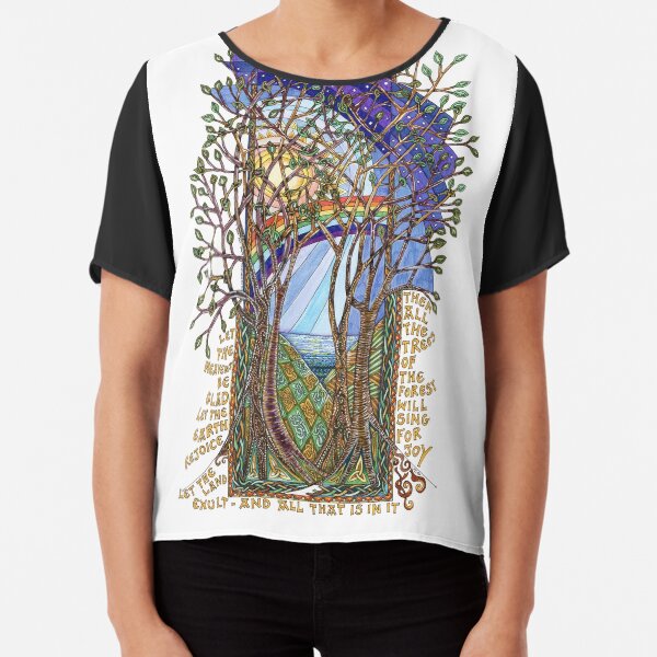 Sing for Joy - Psalm 86 Chiffon Top