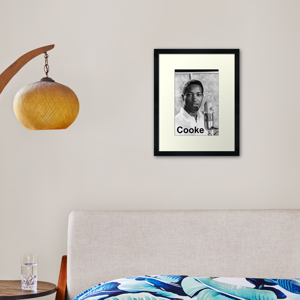 Sam Cooke Framed Art Print