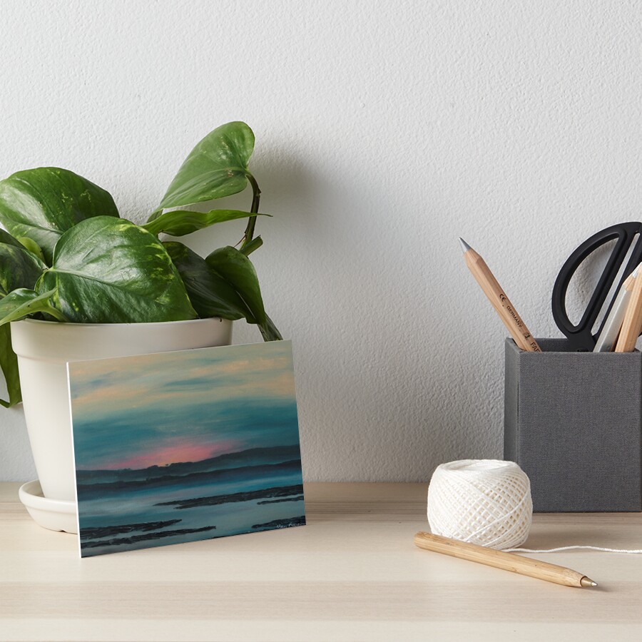 Towards Mainland Art Board Print