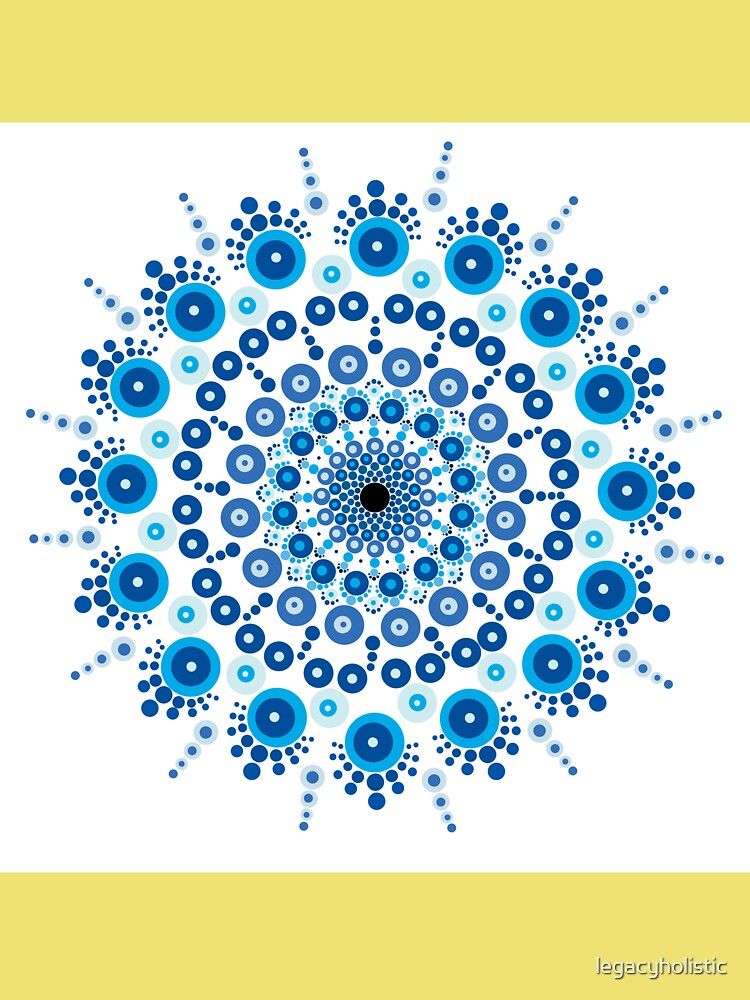 Mandala Swishes - see how I swish for dot mandala art 