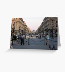 Parisian Lifestyles - Paris Greeting Card