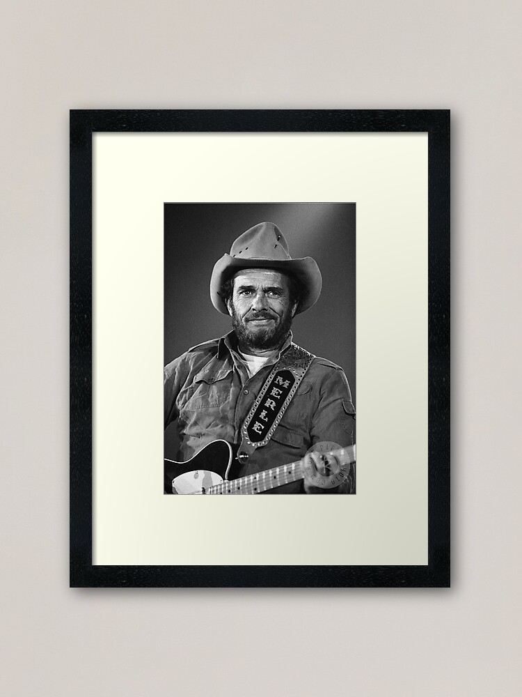 Alternate view of Merle Haggard Framed Art Print