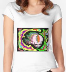 melt your face Women's Fitted Scoop T-Shirt