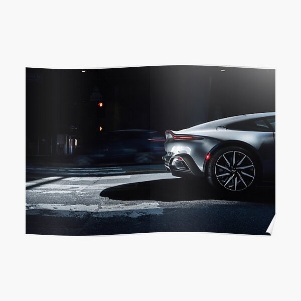 Aston Martin Vantage Poster