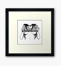 Waifu Material - Anime Framed Print