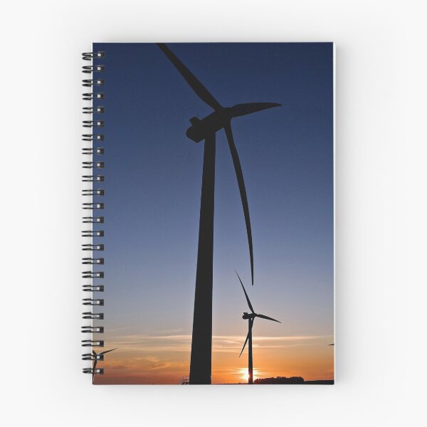 Item preview, sunset wind turbines designed and sold by nickhedges.