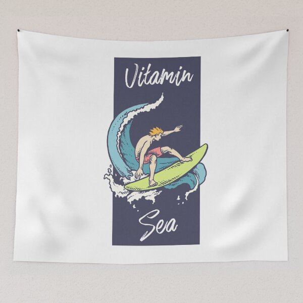 Item preview, Surf „Vitamin Sea“ | Tshirt & Gift designed and sold by Legendemax.