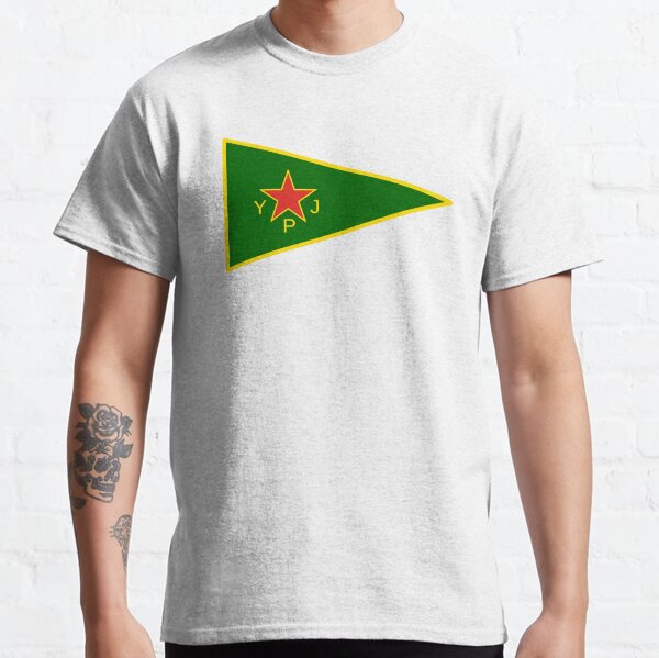 Flagge der Frauenschutzeinheiten Classic T-Shirt