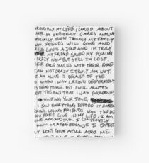 xxxtentacion Hardcover Journal
