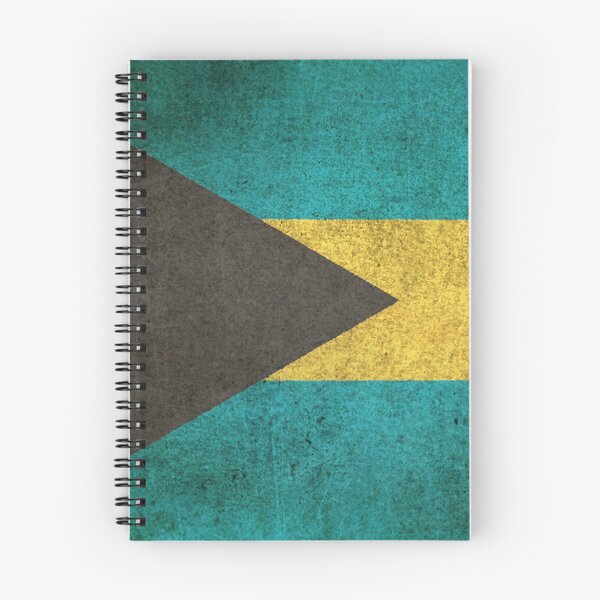 Item preview, Old and Worn Distressed Vintage Flag of Bahamas designed and sold by JeffBartels.
