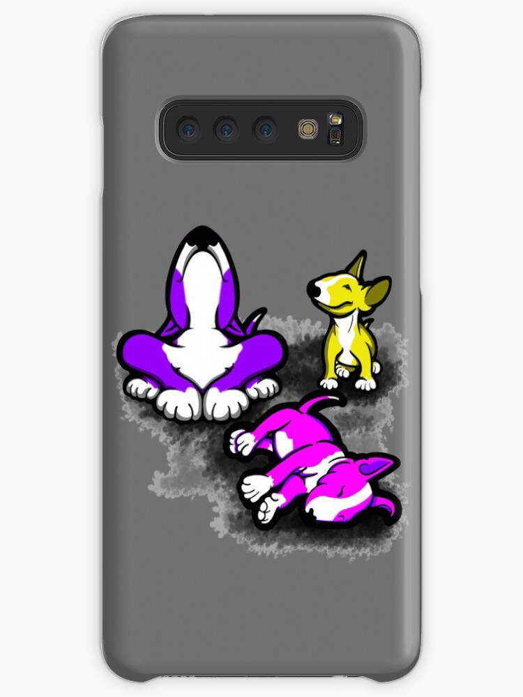 English Bull Terriers Lazy Days Case And Skin For Samsung Galaxy By