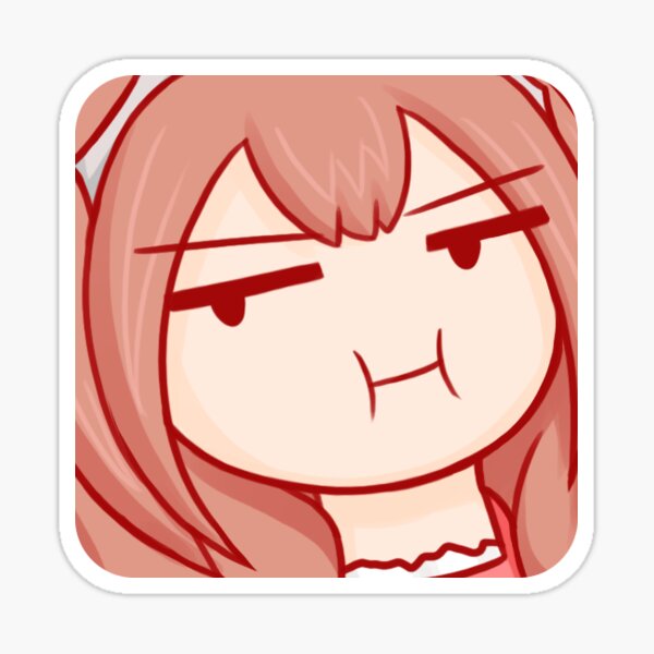 Celeste Pout Sticker