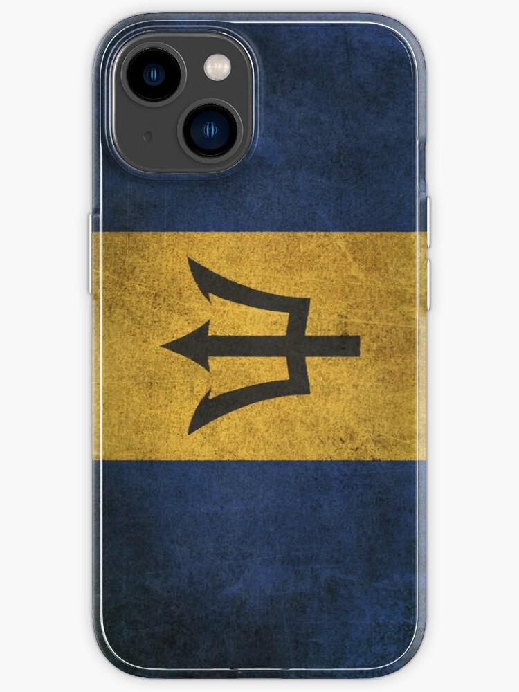 Vintage Aged and Scratched Barbados Flag Samsung Galaxy Phone Case for  Sale by jeff bartels