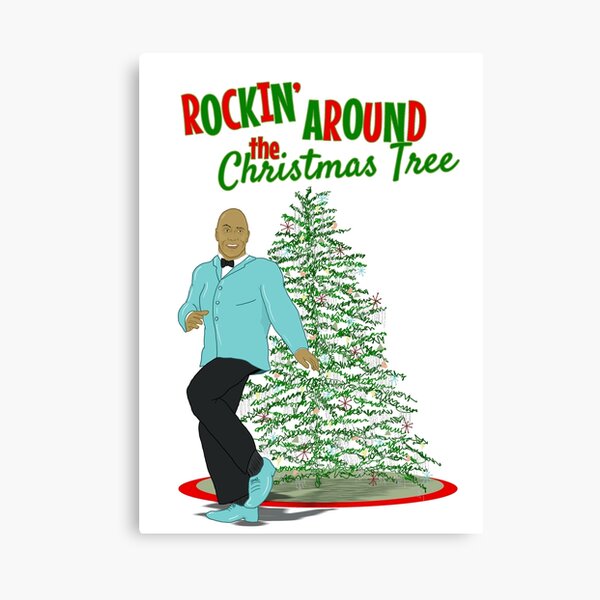 Rockin' Around the Christmas Tree Canvas Print