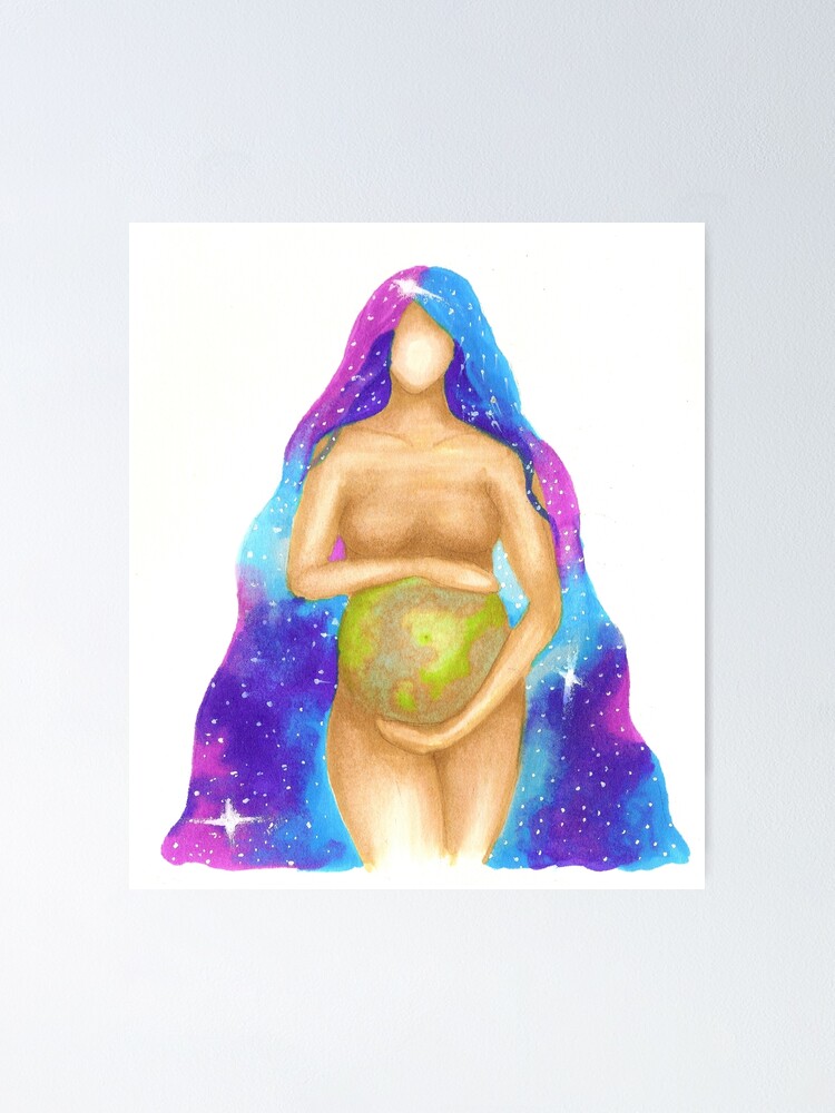 Gaia (Mother Earth) Colour Poster for Sale by BitWonky