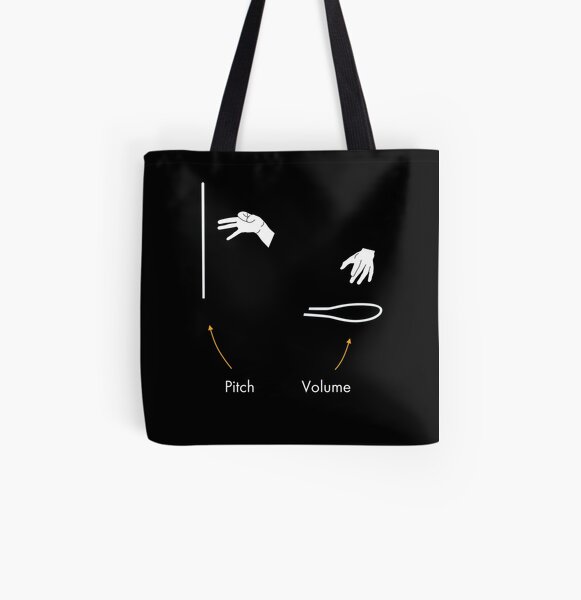 The Theremin explained All Over Print Tote Bag
