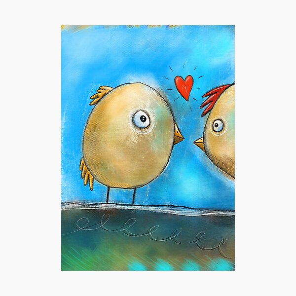 Little Chicky Photographic Print