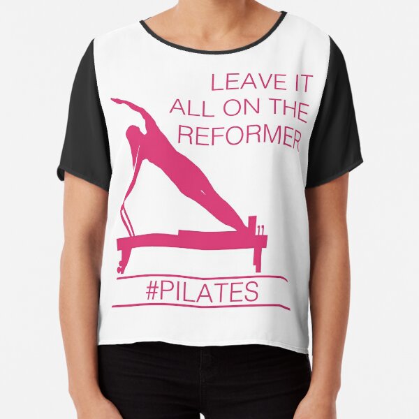 Pilates Shirt Pilates Crop Top Pilates Reformer Pilates Workout Pilates  Clothes Leave It on the Reformer -  Canada