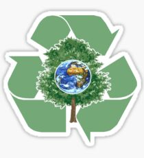 recycle earthday Sticker