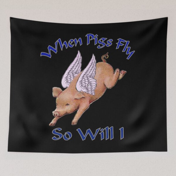 Item preview, Flying Pig designed and sold by dodgerfl.