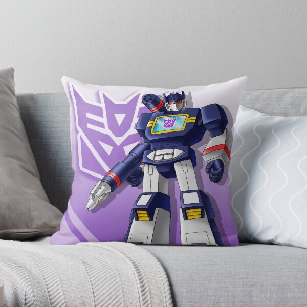 SoundWave Transformers G1 Throw Pillow