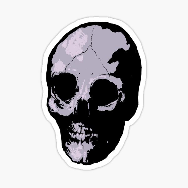 Skull Sticker