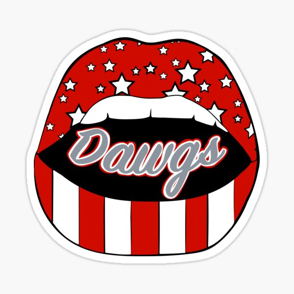 UGA Uga X Mascot Sticker - Clear Vinyl – The Red Zone- Athens, GA