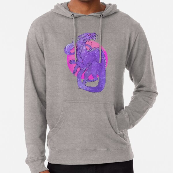 purple dragon hoodie