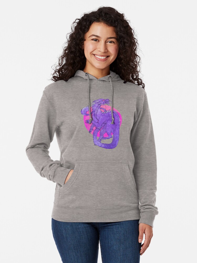 purple dragon hoodie