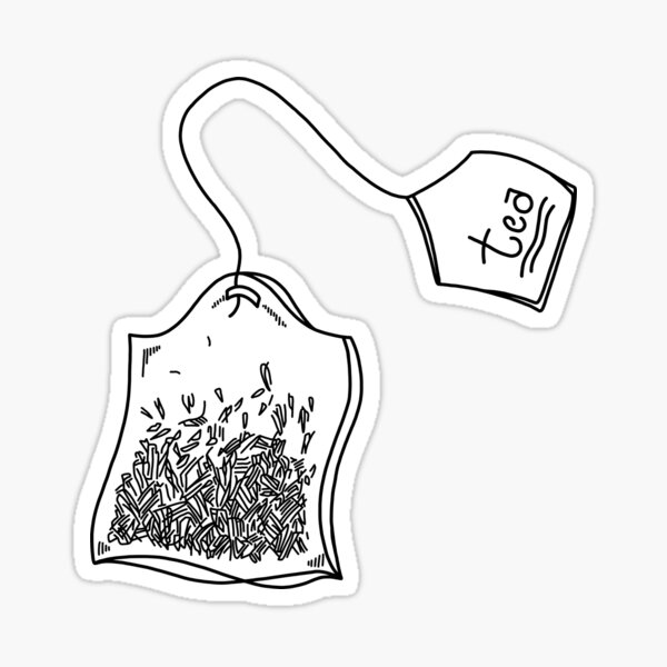 This is my tea shirt Sticker