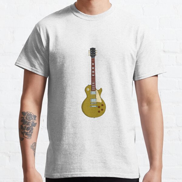 Gold electric guitar Classic T-Shirt