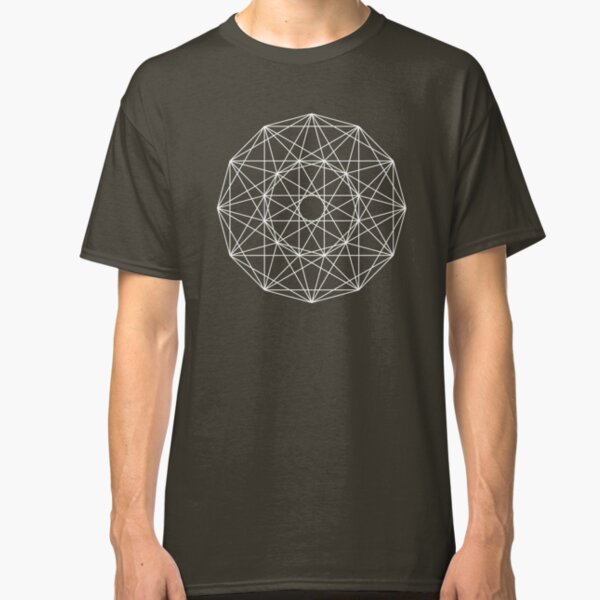 24-Cell Projection (dark background) Classic T-Shirt