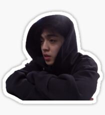 verschlafener cheol Aufkleber Sticker