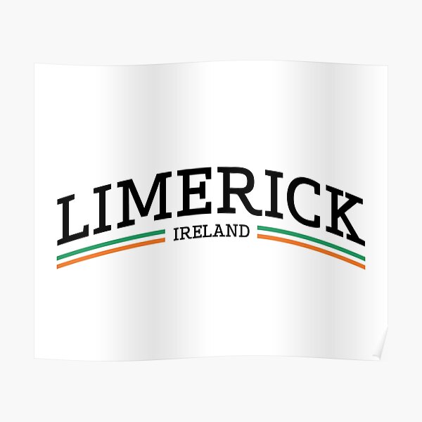 "Limerick Ireland" Poster by ElPato Redbubble