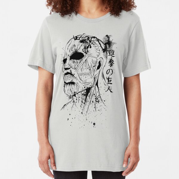 Colossal Titan: Shingeki no kyojin Slim Fit T-Shirt