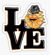 Love Gritty Sticker