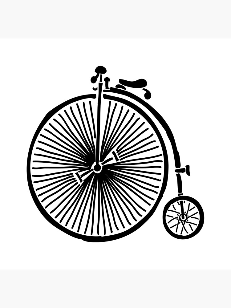 big bike wheel