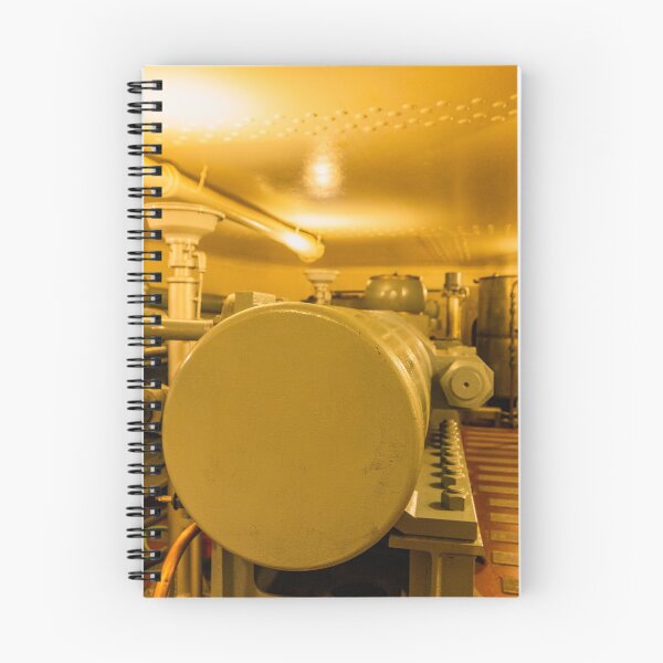 Item preview, Inside a Battleship  Engine Room designed and sold by KensLensDesigns.
